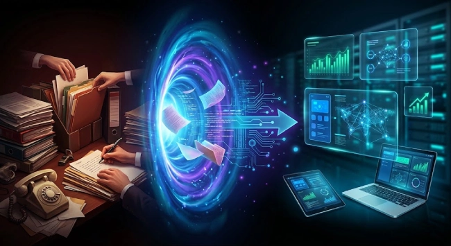 Como transformar processos manuais em sistemas digitais