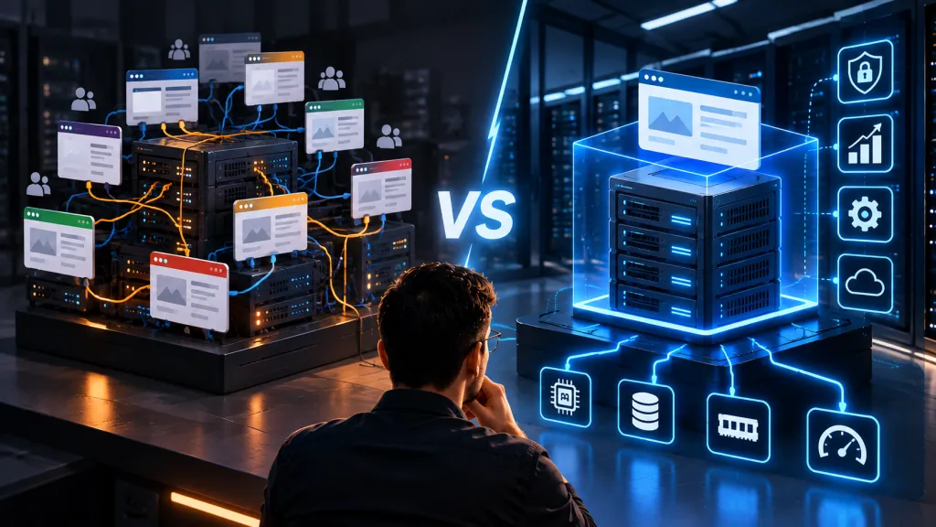 Shared hosting vs VPS: which one should you choose?