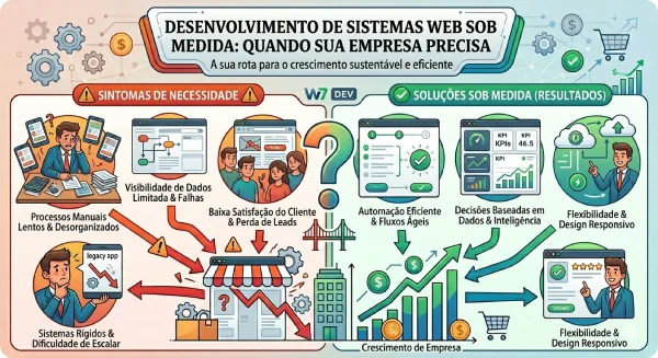 Desenvolvimento de Sistemas Web Sob Medida: Quando Sua Empresa Precisa