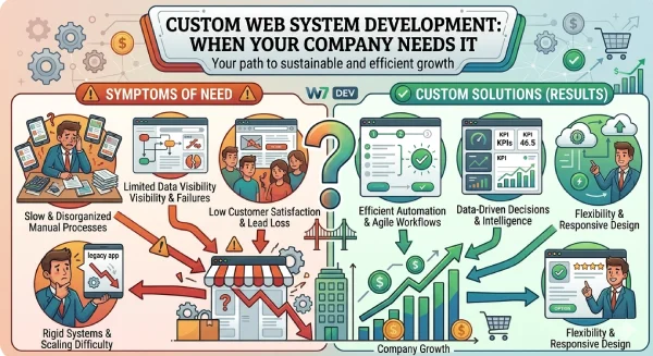 Custom Web Systems Development: When Your Company Needs It