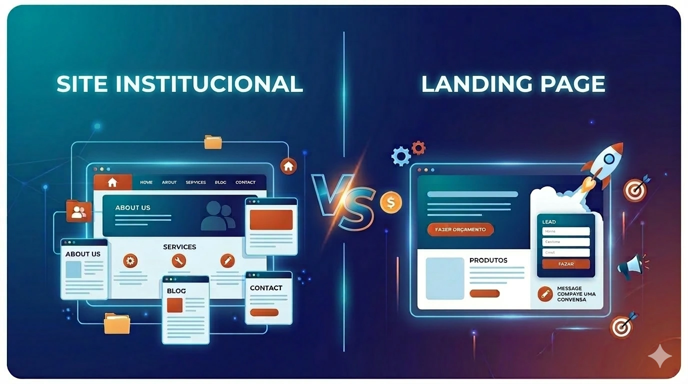 Difference Between a Website and a Landing Page for Businesses